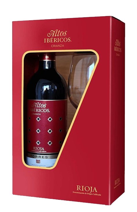 Altos Ibericos Crianza Zestaw Z Kieliszkiem