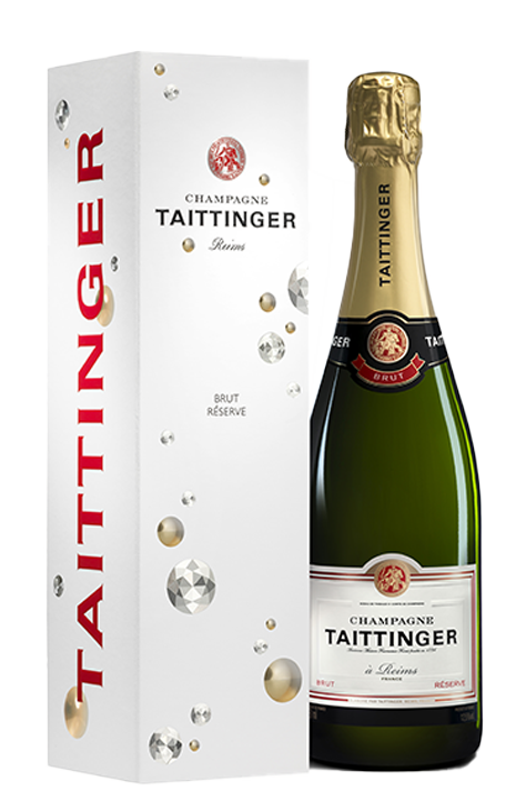 Champagne Brut Taittinger Brut + Box 0.75L