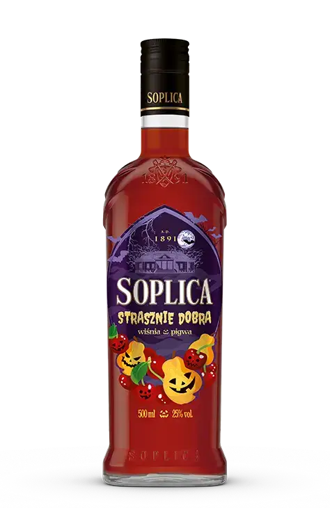 SOPLICA HALLOWEEN WIŚNIA PIGWA 0.5L