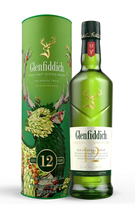 WHISKY GLENFIDDICH 12YO FESTIVE 0.7L