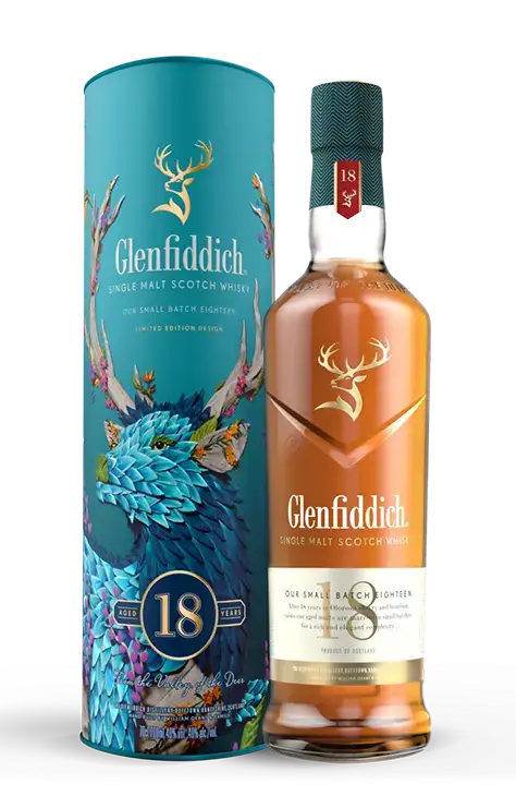 WHISKY GLENFIDDICH 18YO FESTIVE 0.7L