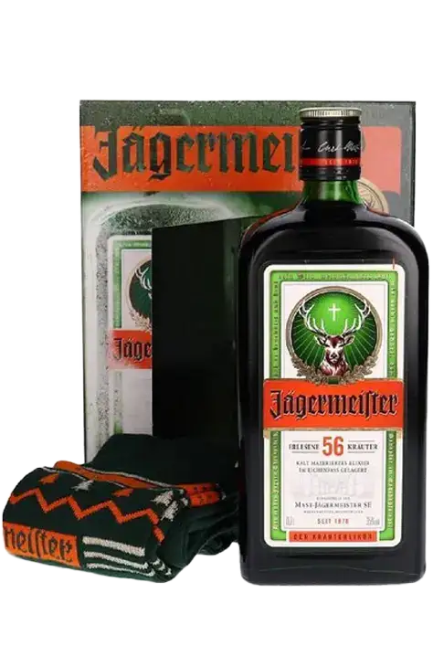 ZESTAW JÄGERMEISTER ZE SKARPETKAMI 0.7L