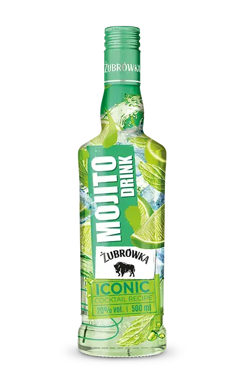 ŻUBRÓWKA ICONIC DRINK ŻU MOJITO 0.5L