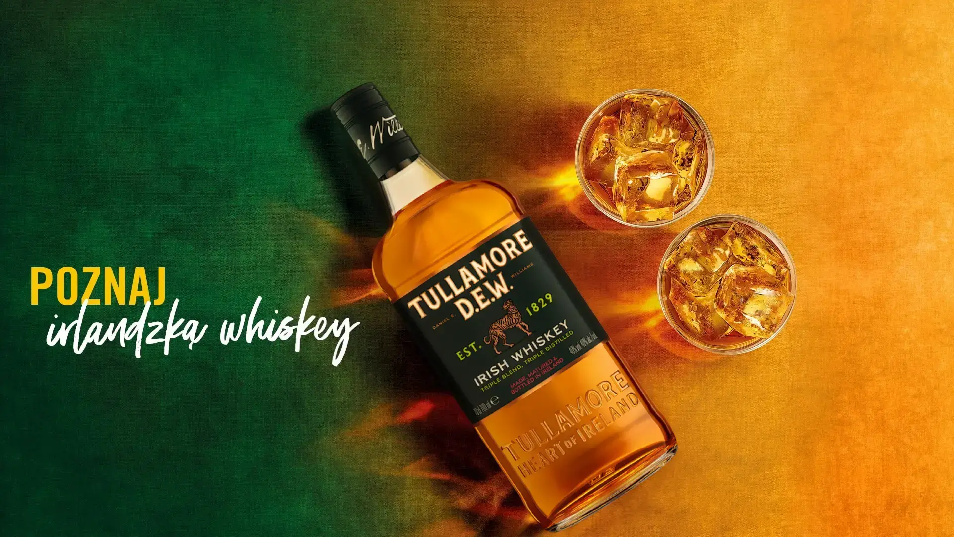 Poznaj irlandzką whiskey TULLAMORE D.E.W.