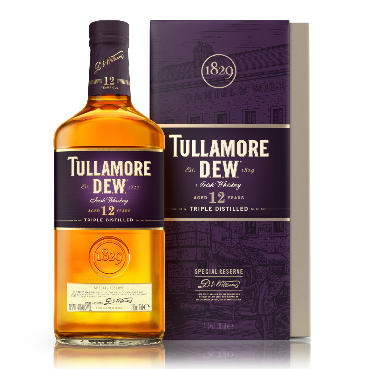 Butelka 12 letniej Tullamore D.E.W. Special Reserve