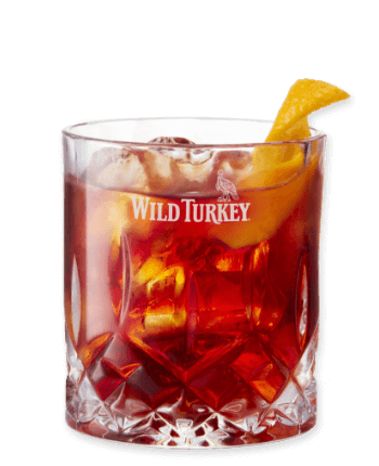 Szklaneczka koktajlu Wild Turkey Boulevardier No.2