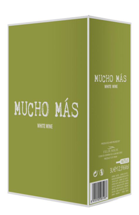 Mucho Mas White BiB 3L